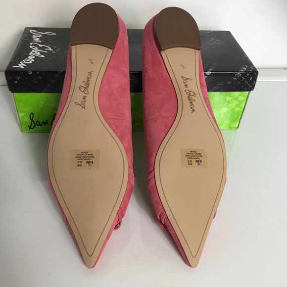 Sam Edelman Sonja Suede Buckle Flats - Picture 8 of 8